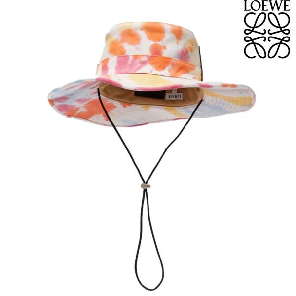 ★LOEWE ロエベ キャップ コピー Tie-dye canvas explorerハット2020101422